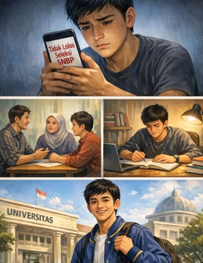Tidak Lolos SNBP, Bukan Berarti Bodoh dan Ngga Sukses!!