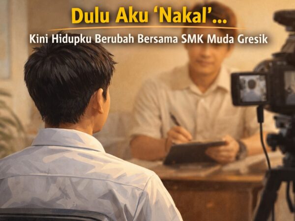 Pernah Diremehkan, Kini Ia Membuktikan Bisa Sukses di SMK Muda Gresik